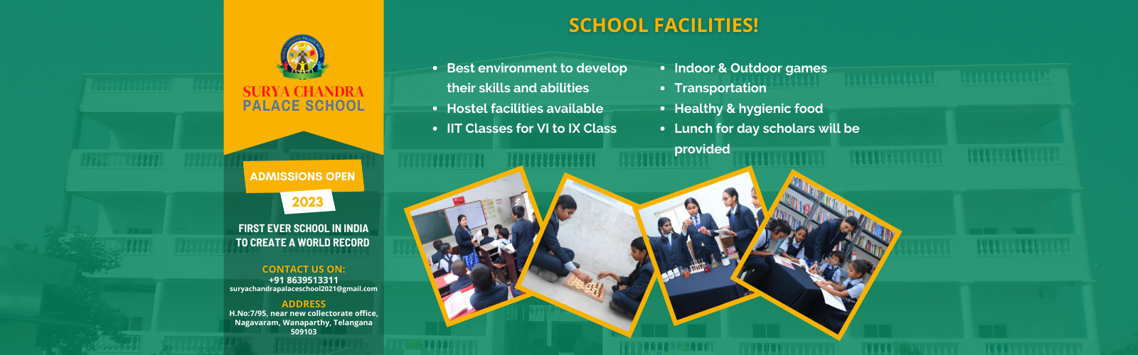 suryachandra palace school